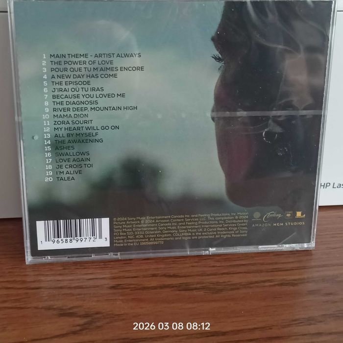 «Jestem: Céline Dion!» 1 CD w oryginalnej folli