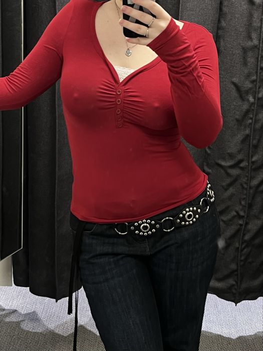 Лонгслів / кофта з мереживом