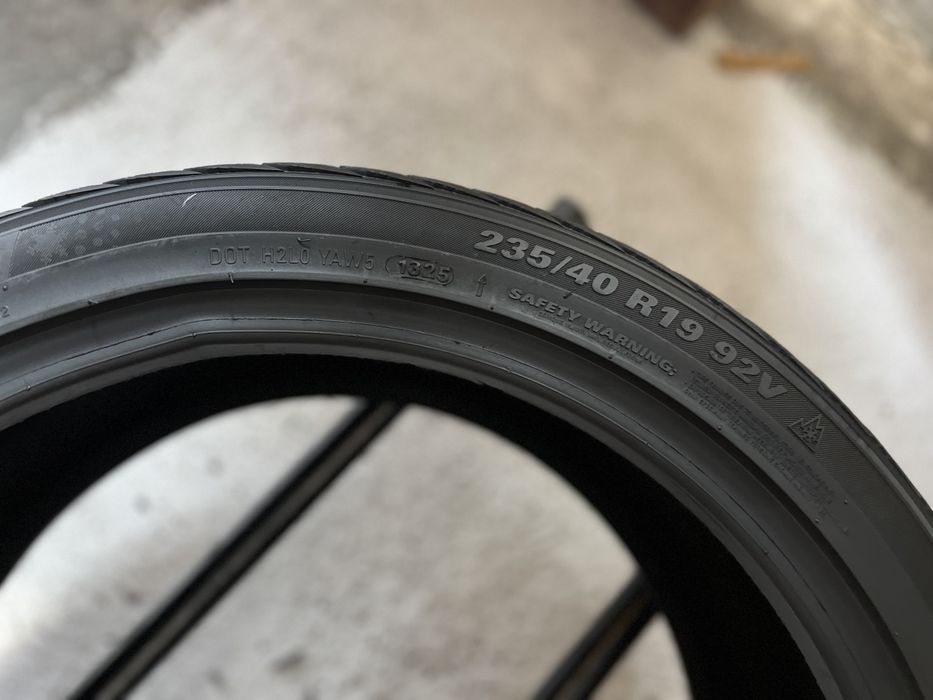 Зимові шини‼️235/40 R19 Kumho WinterCraft wp71  92V 7.7мм 2025рік