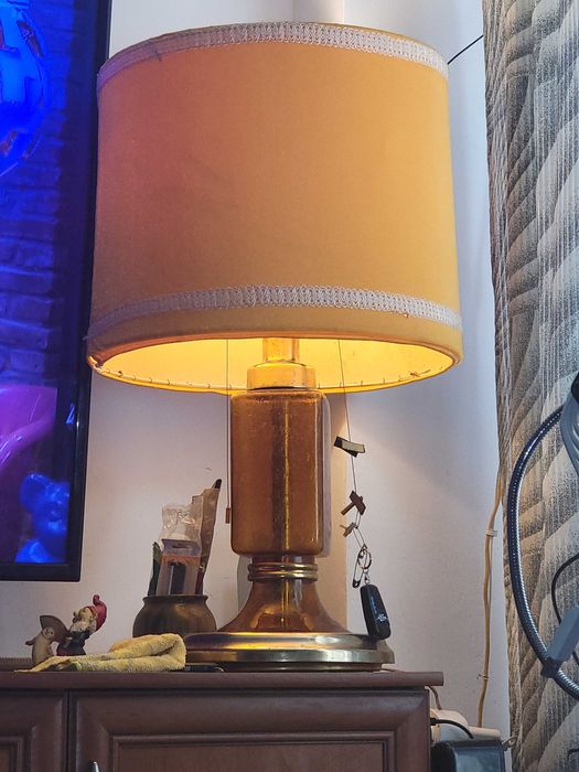 Lampa stołowa z hotelu Viktoria Sprawna