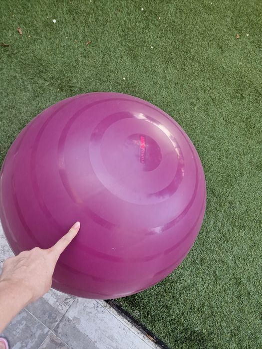 Bola de Pilates tamanho 2 rosa