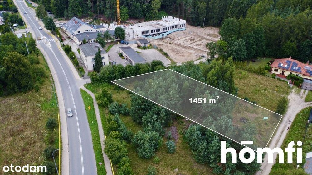 uzbrojona działka budowlana 1451 m2 Koleczkowo