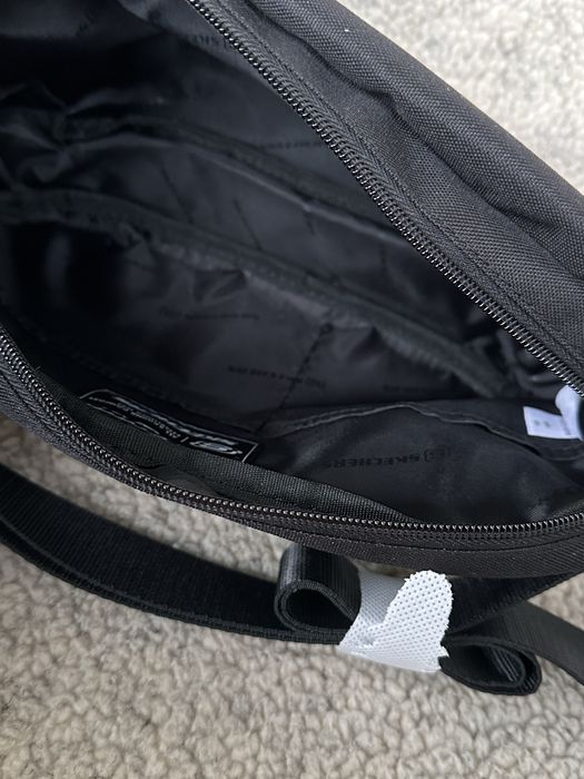 Сумка Skechers. Чорна сумка скечерс . Сумка через плече. Оригінал