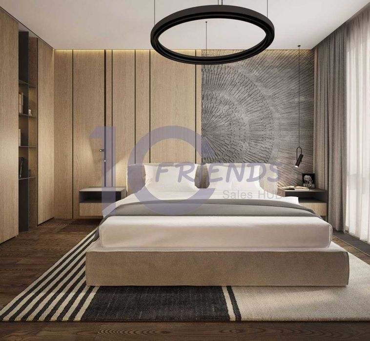 Панорамна двокімнатна квартира в ЖК Метрополіс з чорновим оздобленням