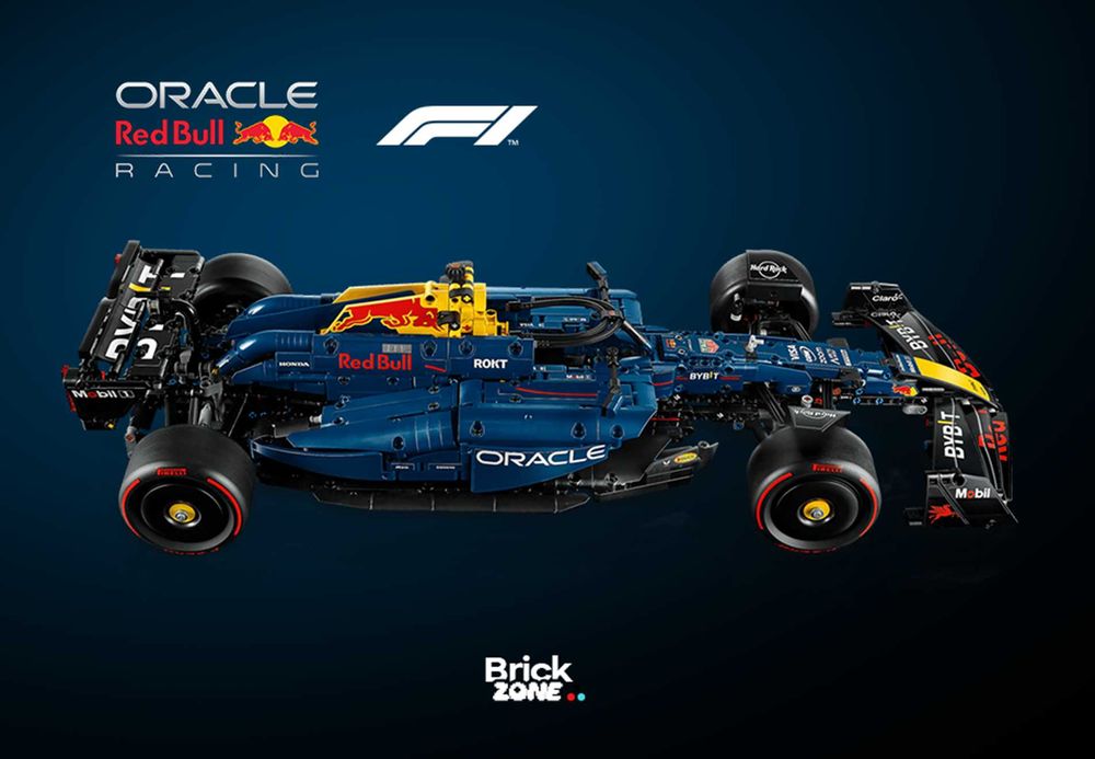 ‼️1639 деталей‼️Конструктор Lego F1 Red Bull Racing RB20 (42206) 2 В 1