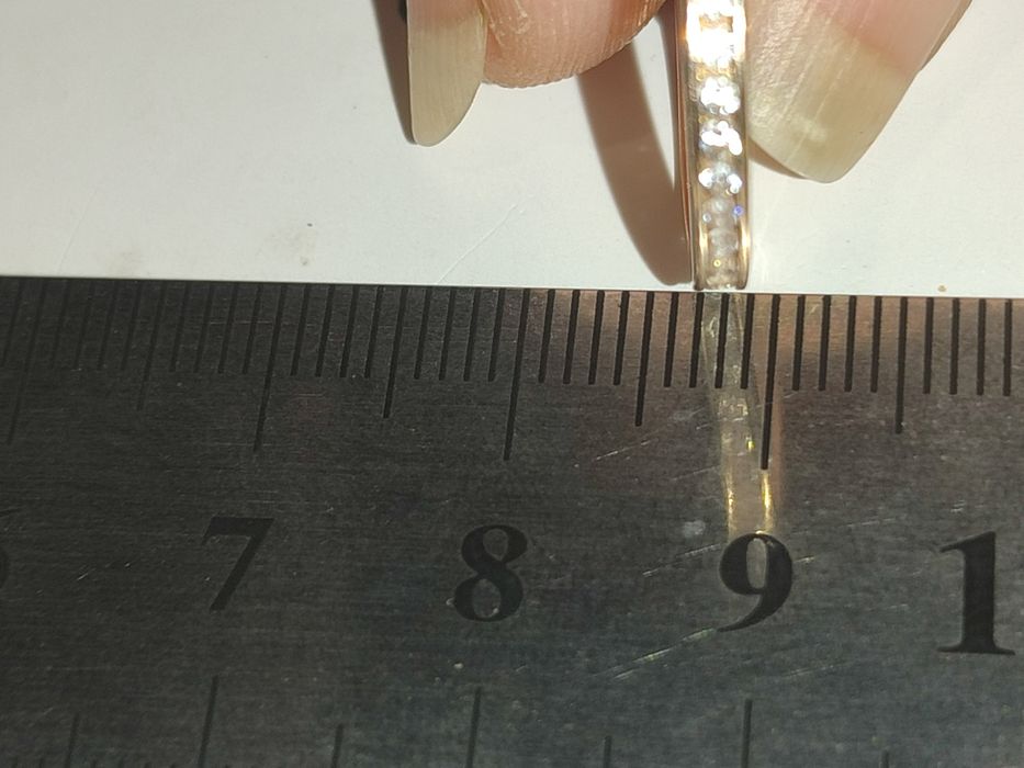 Обручка золото 18 розмір