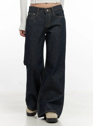 Jeansy wide leg Lewkin NOWE