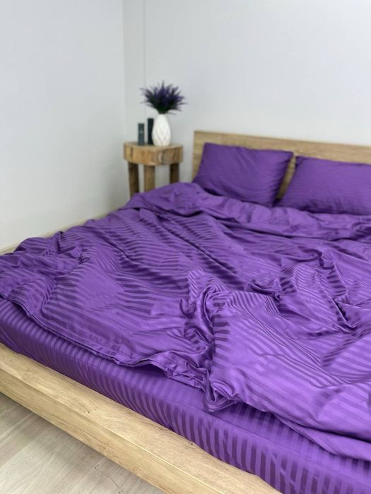 Комплект постільної білизни Страйп-сатин