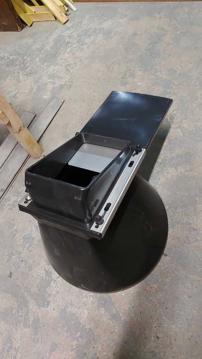 Skrzynka wybieraka kwasówka przelot pojedyncza fi 75 do silosa