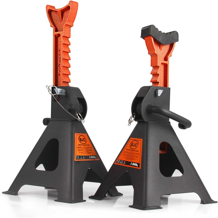 Podstawki Warsztatowe 6 TKobyłki 6T samochodowe wzmacniane BJC guma