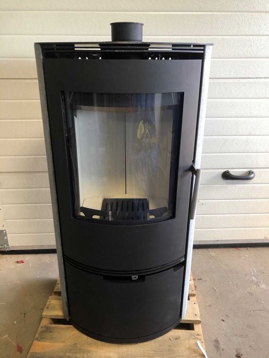 Kominek piecyk piec koza na drewno 6kw nowy