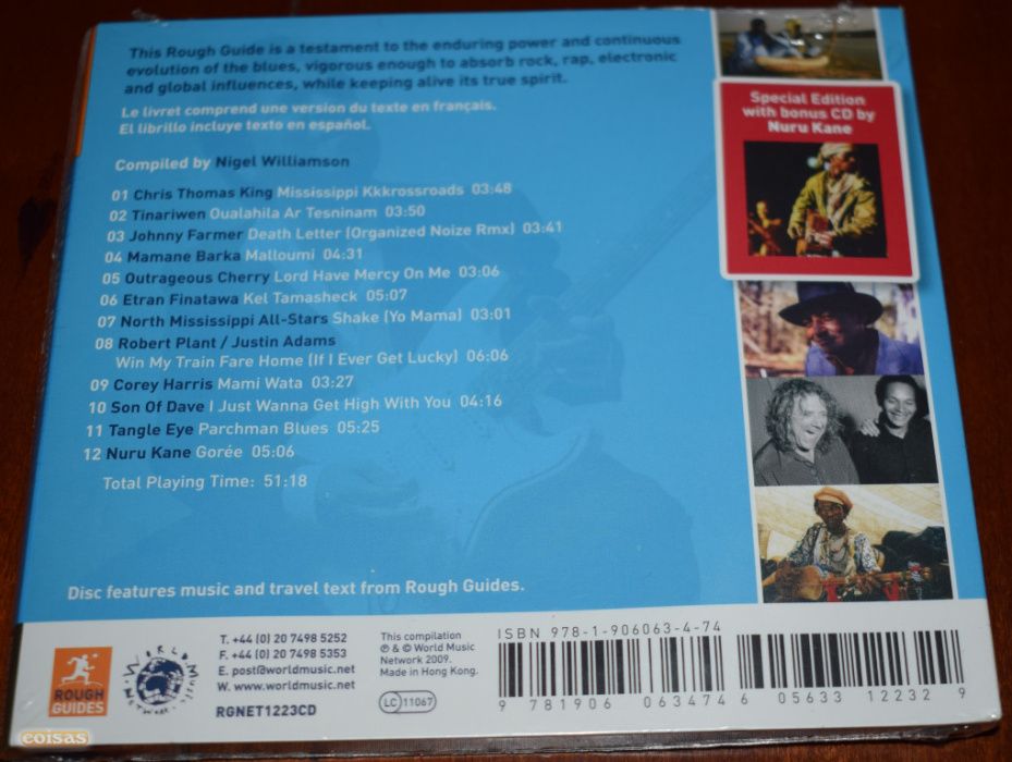 The Rough Guide to Blues And Beyond/Nuru Kane (Digipack selado) - 8 €