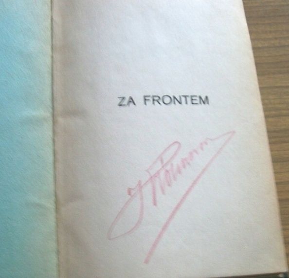 Wł. St. Reymont "Za frontem" 1919 - RZADKA