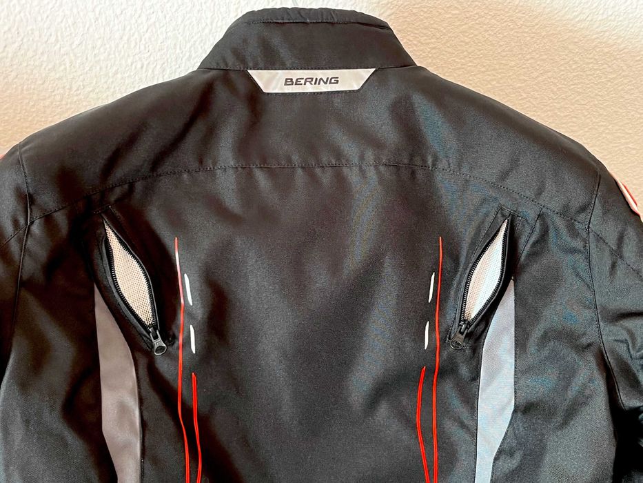 Blusão mota NOVO Bering.Impermeável,4 Estações.Forro removível.Em Se M