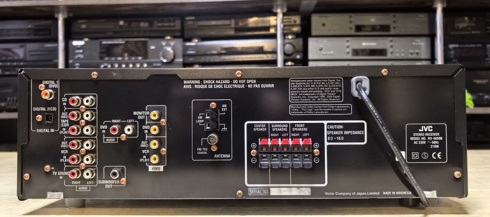 Ресивер JVC RX-5050/8Ω