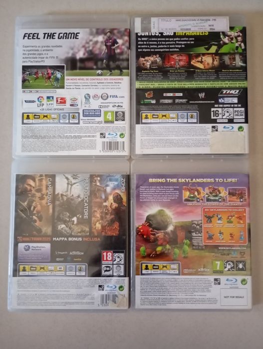 Skylanders Cod Fifa 15 SmackDown ps3
