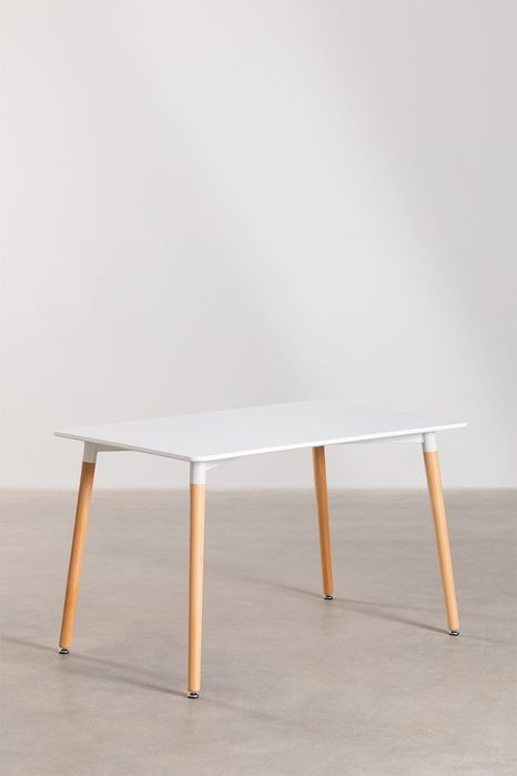 Conjunto de mesa de jantar + 4 cadeiras em excelente estado