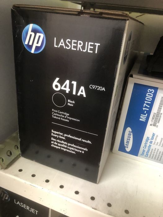 Toner HP 641A Preto C9720A original