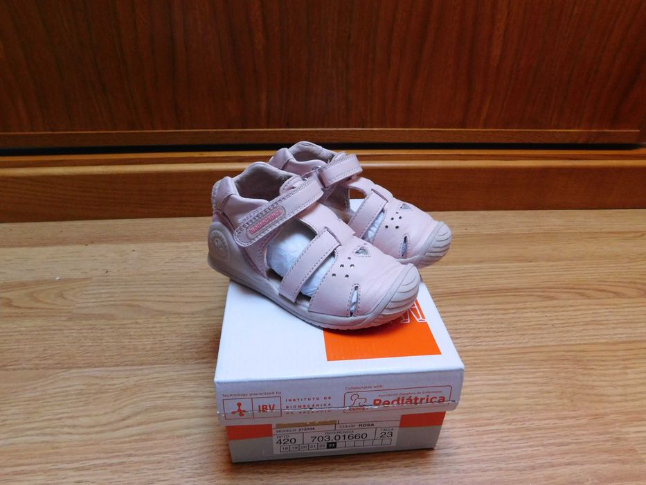 Sandálias Meninas Tamanho 23 - Biomecanics