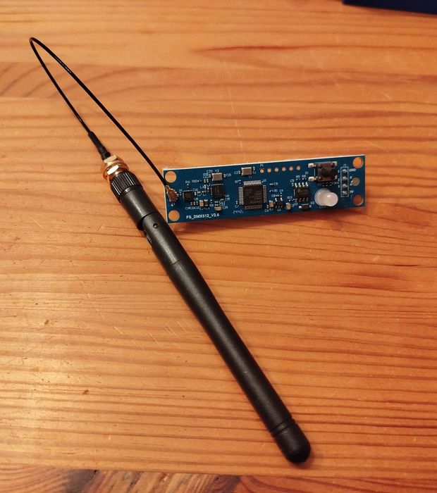 Kontroler DMX 512 USB wifi bezprzewodowy sterownik  - transmiter