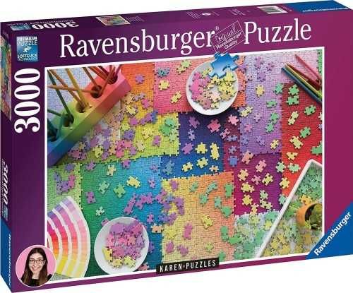 Puzzle Ravensburger 3000 Karen Puzzles KOMPLETNE!