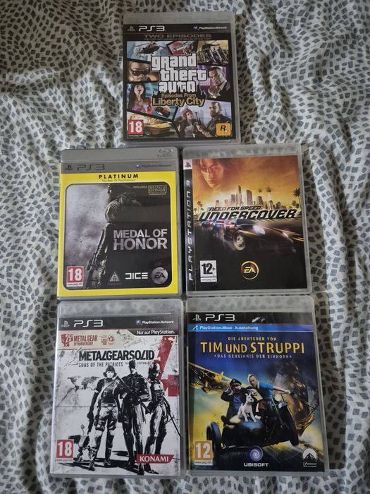 Jogos ps3 como novos
