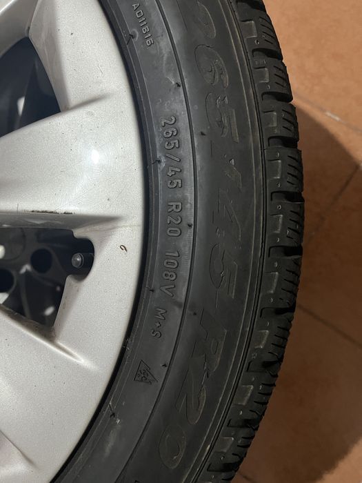 4 Jantes Tesla Model X Originais 20’’ com pneus de Neve