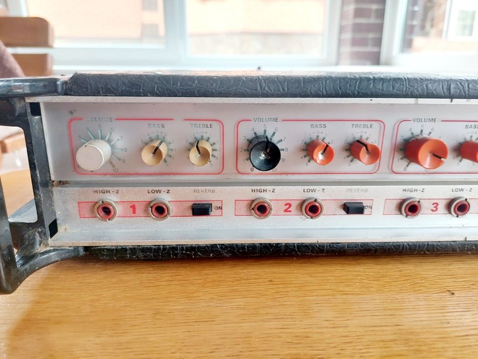 HH Electronic мікшерний підсилювач MA100 PA 100Вт RMS з реверберацією