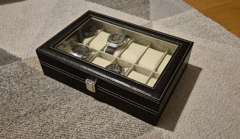 Pudełko na zegarki - 12 sztuk