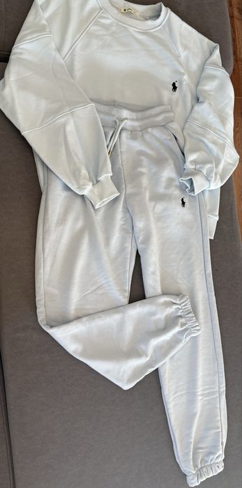Dres polo błekitny nowy