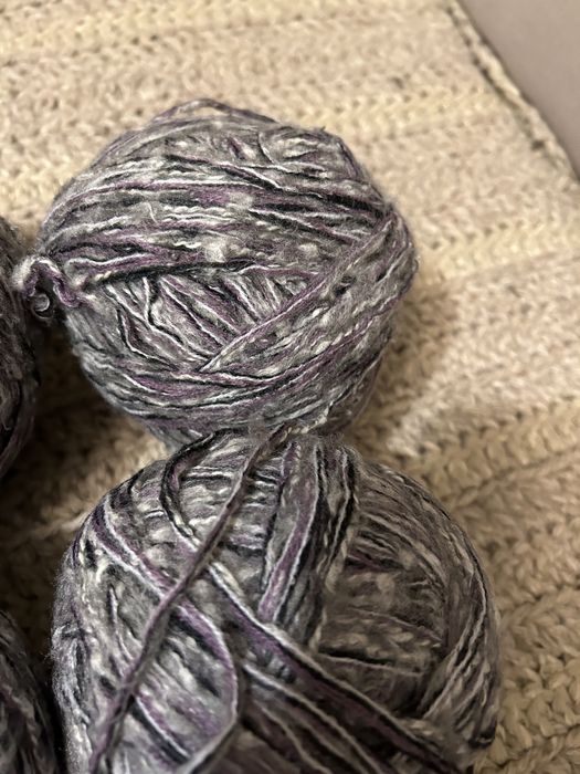 Włóczka melanż boucle 500 gram