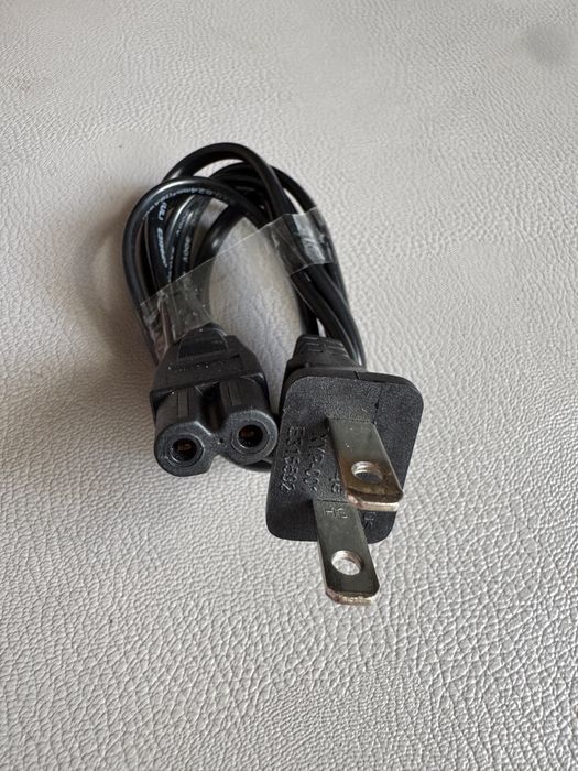 Cabo de alimentação CA dois pinos