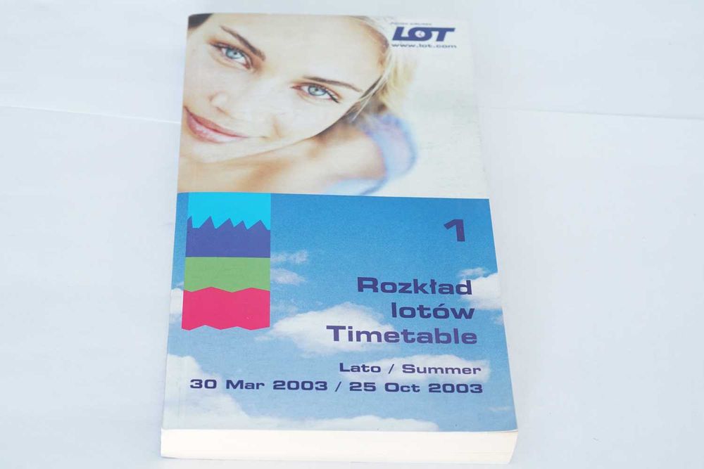 PLL LOT Rozkład lotów lato 2003