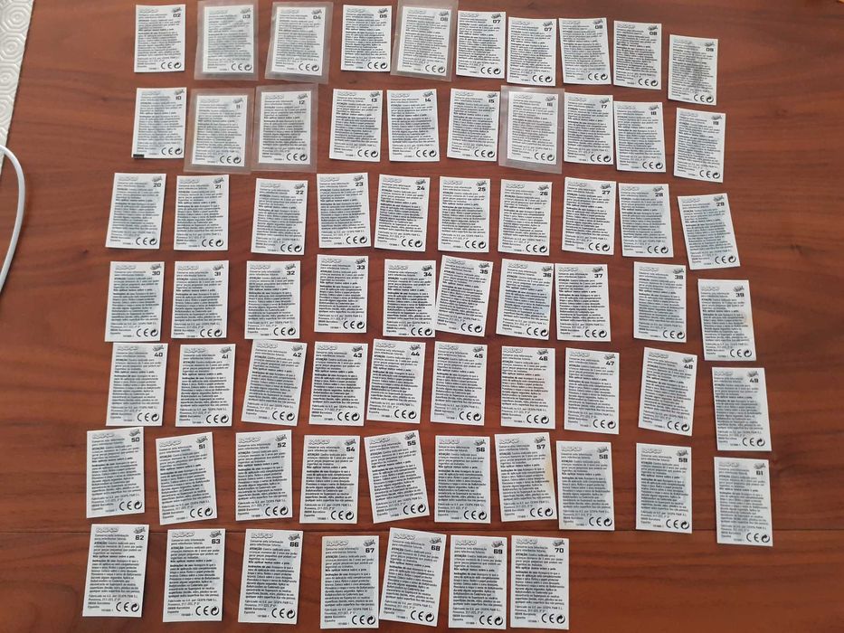 Cromos e Autocolantes Antigos para venda ou troca v11