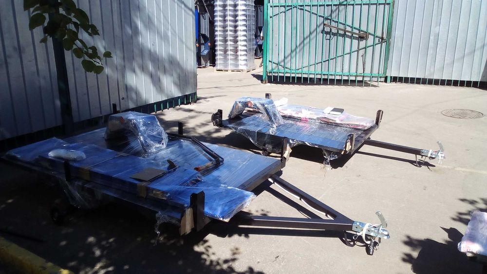 Новий універсальний причіп із заводу 2000/1300/450 Документи  для МРЕВ