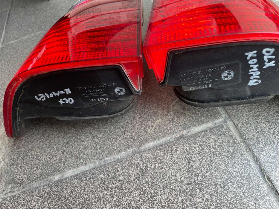 Bmw 5 e39 kombi lift lampa prawy lewy tył HELLA biały kierunek komplet