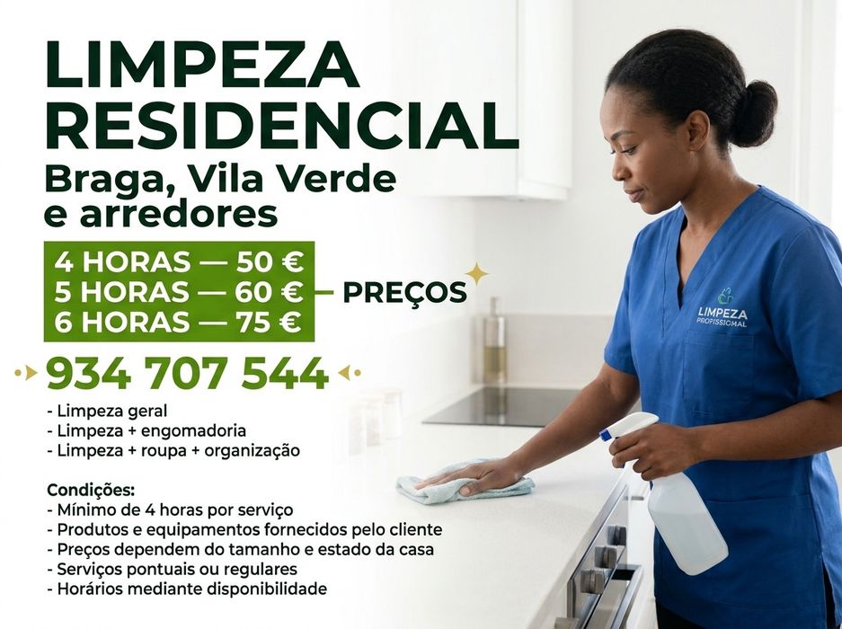 Limpeza residencial