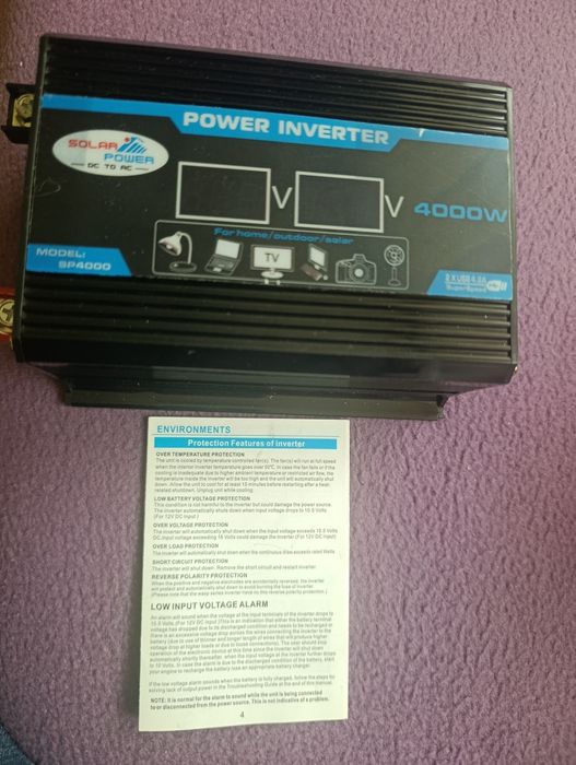 Инвертор 12/220В