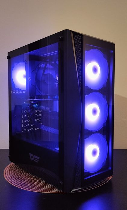 Komputer stacjonarny gamingowy NOWA obudowa/ do nauki i pracy RTX3060