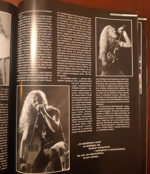 Książka Metallica historia zespołu