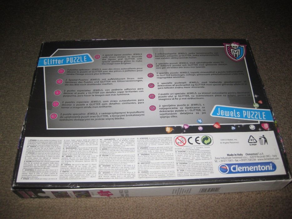 2 Clementoni "Monster High" Puzzles64550588491009121