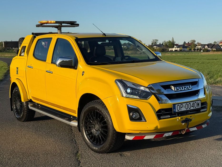 Isuzu D Max OMARS  Holownik miejski wózki dolly pomoc drogowa holownik garaże podziemne