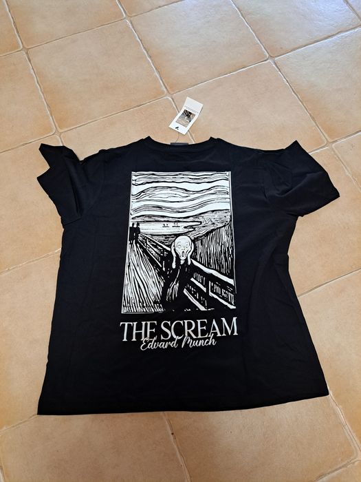 T-shirt gráfica Edvard Munch O Grito