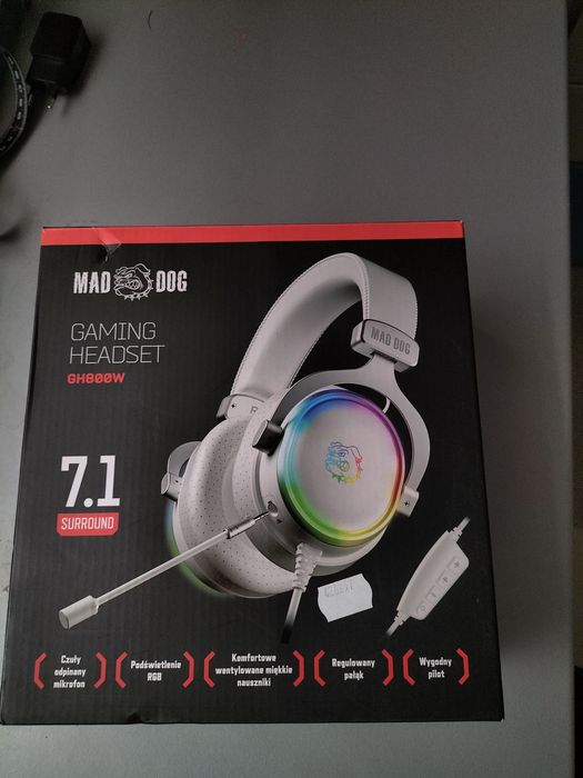 Słuchawki MAD DOG  GH800W