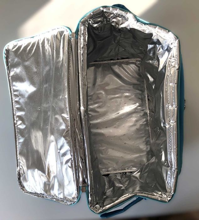 Torba chłodząca - lodówka BEACH z kółkami