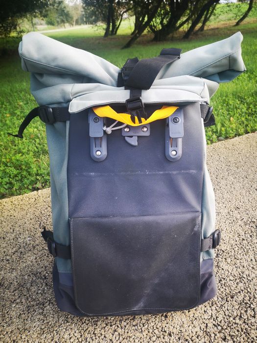 Mochila alforge de bicicleta decathlon