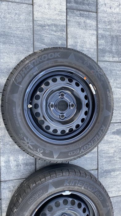 Koła felgi stalowe Kia Picanto 4x100 13 cali opony letnie czujniki