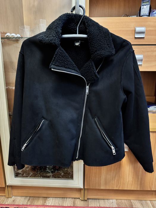 Тепла дублянка  зі штучноі замші