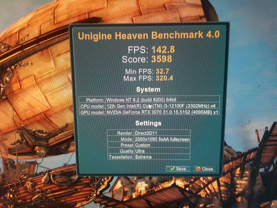 i3 12gen/16gb ddr4/ssd+m.2+hdd/rtx3070/gwarancja