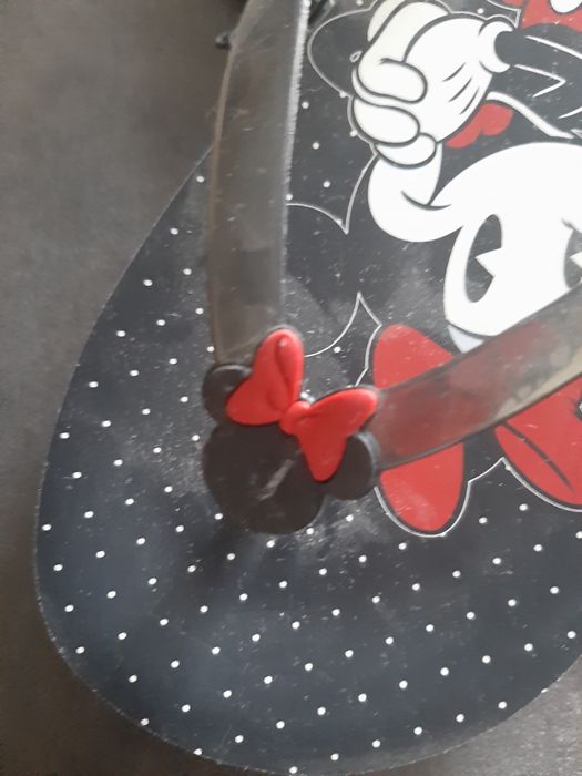 Klapki myszka miki 38 japonki minnie mouse china damskie buty logo